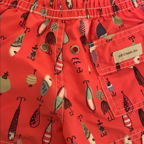 Printed Swim Trunks — 2-3T - Picture 2 of 2